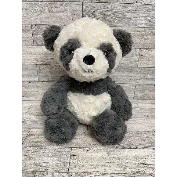 Spark Create Imagine Panda Bear Plush Stuffed Animal Crinkle Rattle Baby Toy - Picture 1 of 7